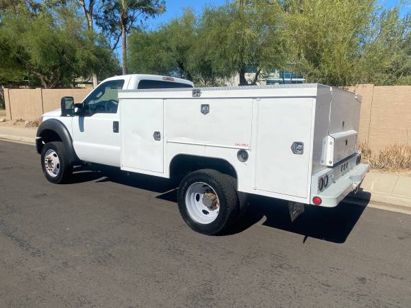 2012 Ford F450 Super Duty Utility Truck 4x4, 1 Owner, clean title for sale in Phoenix, AZ – photo 3