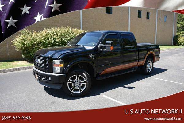 2008 Ford F-250 F250 F 250 Super Duty Lariat 4dr Crew Cab 4WD LB for sale in Knoxville, TN