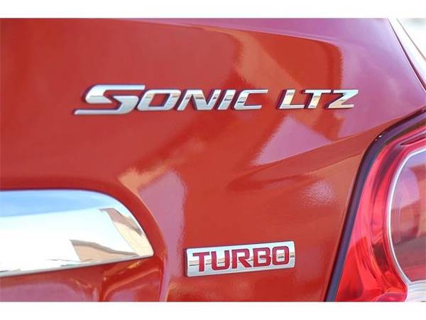2013 Chevrolet Sonic LTZ - sedan - - by dealer for sale in Vacaville, CA – photo 8
