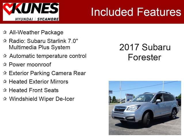 2017 Subaru Forester 2.5i Premium for sale in Sycamore, IL – photo 2