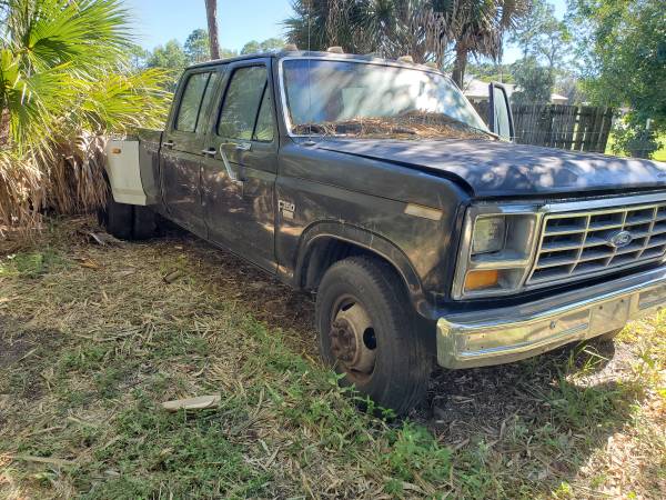 1986 FORD F350 DAULLY WITH 6.9L DIESEL 3DR XL - cars & trucks - by... for sale in Cape Coral, FL