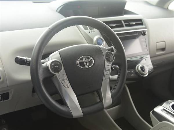 2017 Toyota Prius v Four Wagon 4D wagon Blue - FINANCE ONLINE for sale in Atlanta, MD – photo 2