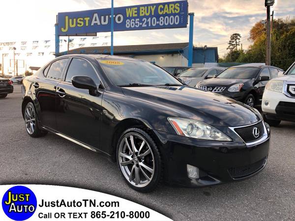 2008 Lexus IS 250 4dr Sport Sdn Man RWD for sale in Knoxville, TN