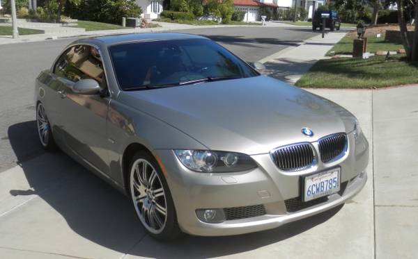 2008 BMW 335i Convertible Platinum Bronze Sports Package 19" Wheels for sale in Vista, CA – photo 3