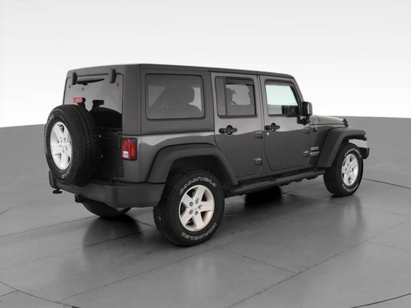 2017 Jeep Wrangler Unlimited Sport S Sport Utility 4D suv Gray - -... for sale in Satellite Beach, FL – photo 11