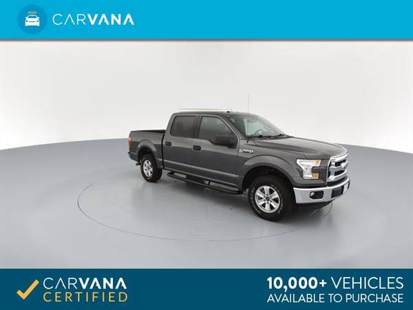 2017 Ford F150 SuperCrew Cab XLT Pickup 4D 5 1/2 ft pickup GRAY - for sale in Arlington, District Of Columbia – photo 9