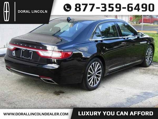 2019 Lincoln Continental Select Easy & Fast Financing for sale in Miami, FL – photo 3