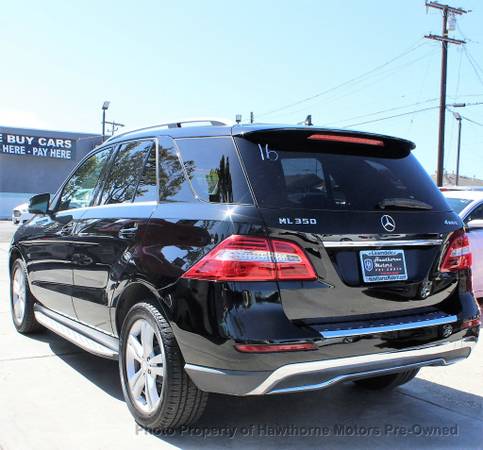 2012 *Mercedes-Benz* *ML 350 AWD BlueTEC* Loaded we financ for sale in Lawndale, CA – photo 5
