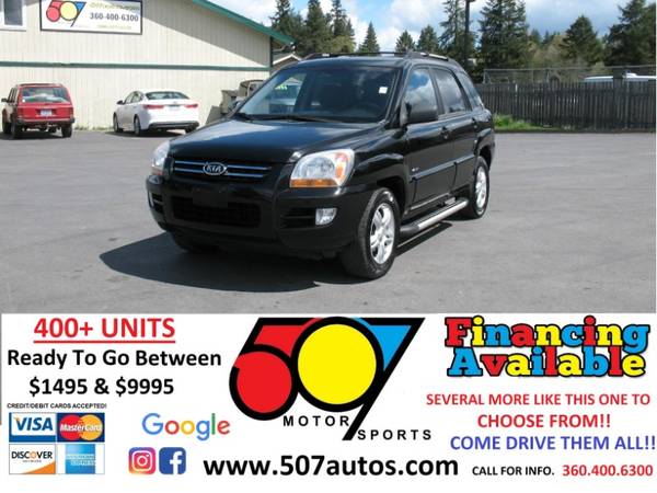 2007 Kia Sportage 4WD 4dr V6 Auto EX - cars & trucks - by dealer -... for sale in Roy, WA – photo 2