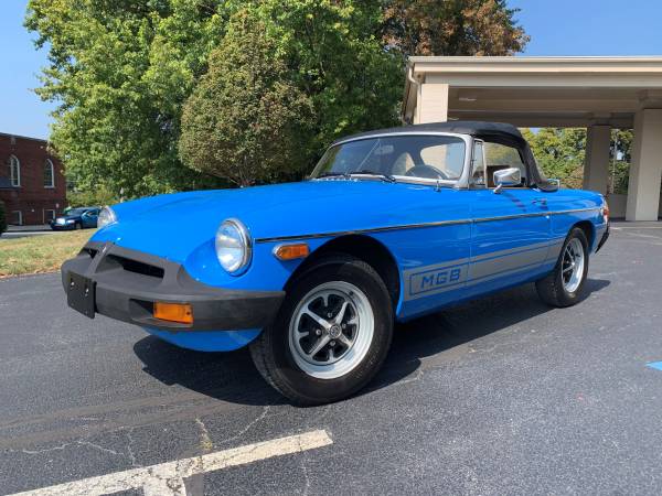 1978 MG MGB ROADSTER - 1.8L 4 CYL - CLEAN & GREAT MILES!! for sale in York, PA