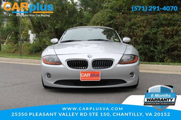 2003 BMW Z4 2.5i Convertible Titanium Silver Metallic for sale in CHANTILLY, District Of Columbia – photo 3