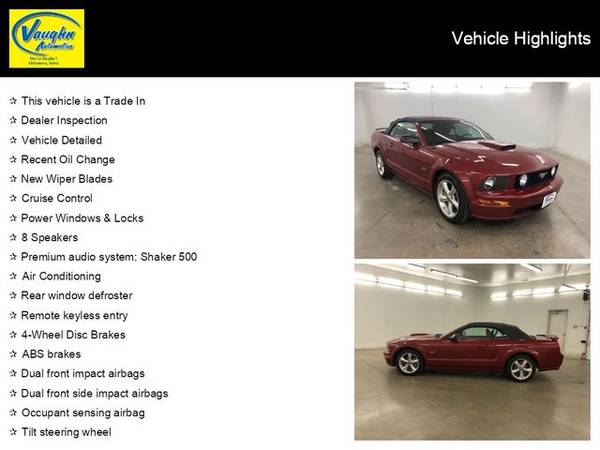 2008 Ford Mustang GT Premium - - by dealer - vehicle for sale in ottumwa, IA – photo 2