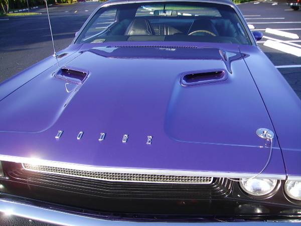 1970 DODGE CHALLENGER RT PLUM CRAZY. FACT AC, FULL RESTORED, #'S... for sale in Lake Worth, FL – photo 4