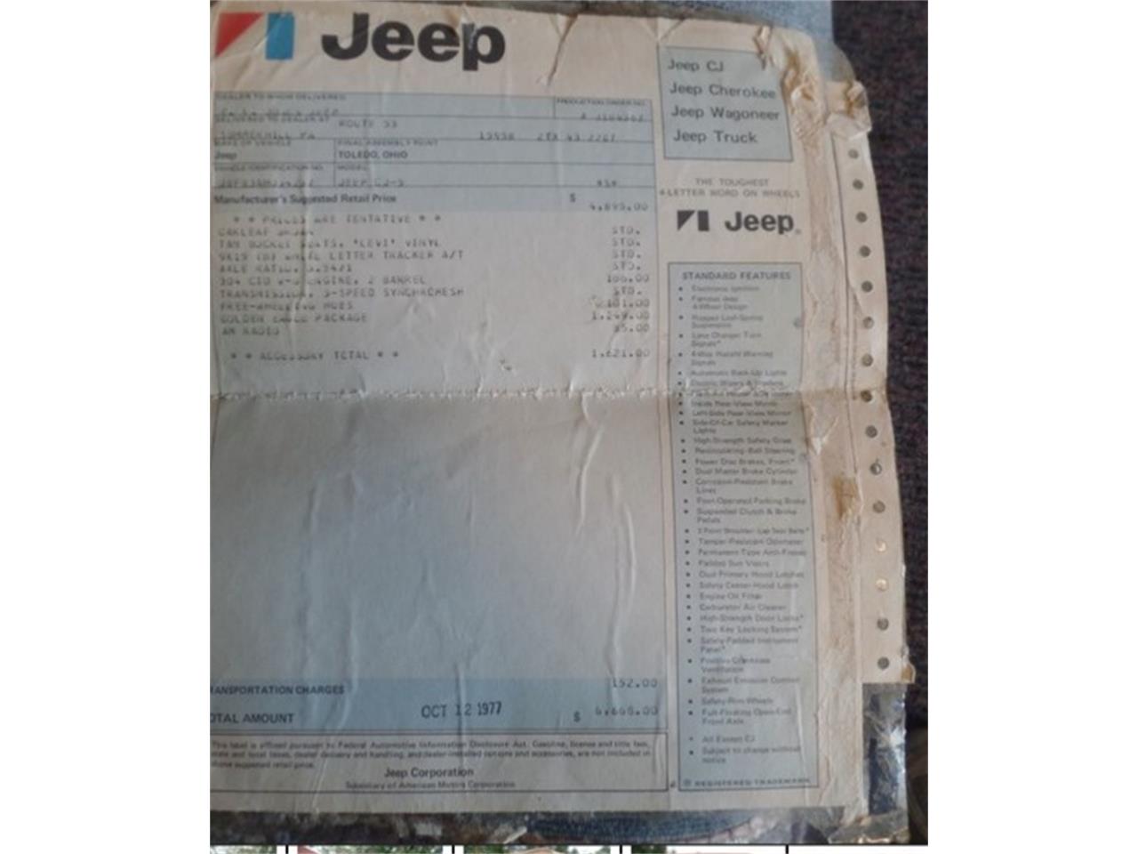 1978 Jeep CJ5 for sale in Mundelein, IL – photo 22
