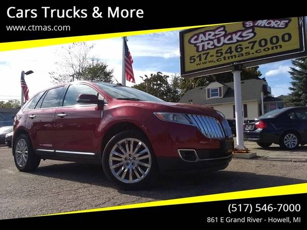 2013 Lincoln MKX - Loaded AWD Luxury SUV ~ We Finance !! for sale in Howell, MI