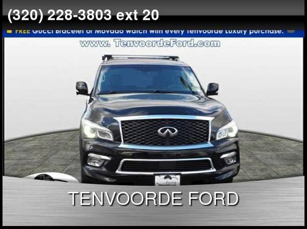2017 INFINITI QX80 AWD 0 Down Delivers! - - by dealer for sale in ST Cloud, MN