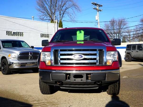 2010 Ford F150 4WD SuperCrew 145 XL pickup Red - - by for sale in Roseville, MI – photo 2