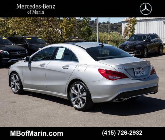 2017 Mercedes-Benz CLA250 Coupe -4L3339- Certified - NAV and more -... for sale in San Rafael, CA – photo 4