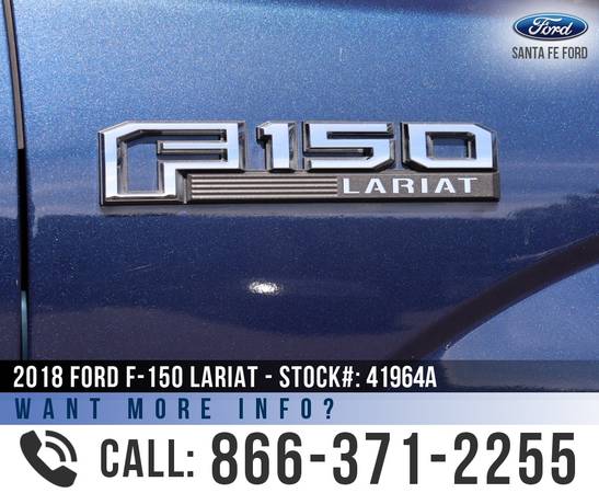 2018 Ford F150 Lariat Remote Start - Moonroof - Leather for sale in Alachua, FL – photo 9