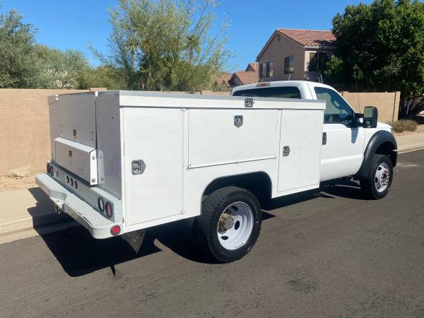 2012 Ford F450 Super Duty Utility Truck 4x4, 1 Owner, clean title for sale in Phoenix, AZ – photo 4