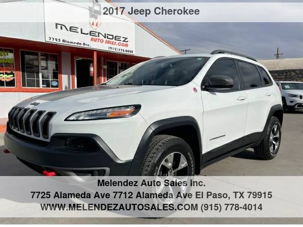 2017 Jeep Cherokee Trailhawk 4x4 Ltd Avail - - by for sale in El Paso, TX