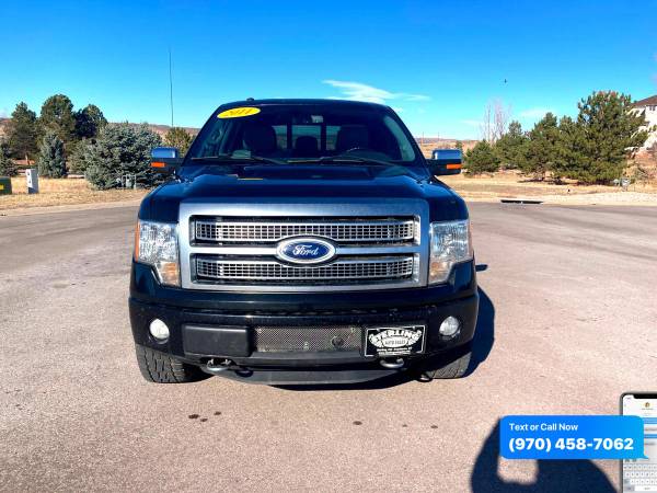 2011 Ford F-150 F150 F 150 4WD SuperCrew 145 Platinum - CALL/TEXT... for sale in Sterling, CO – photo 4