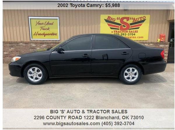2002 TOYOTA CAMRY LOADED! NICE! - - by dealer for sale in Other, OK