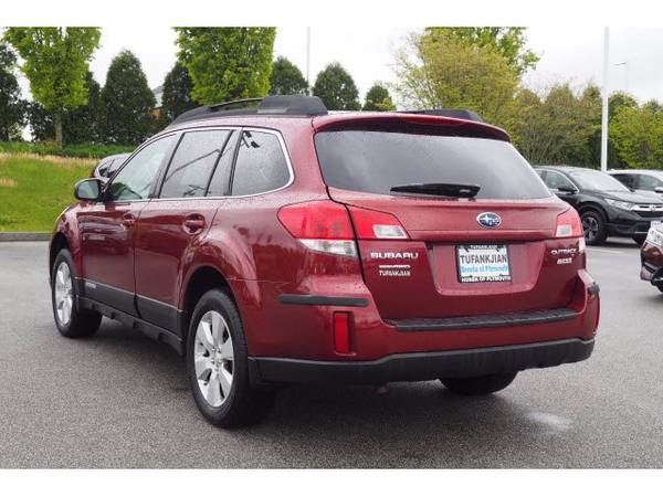 2011 Subaru Outback 2 5i Prem AWP hatchback Red - - by for sale in Plymouth, MA – photo 2