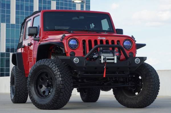 2011 Jeep Wrangler Unlimited *(( LIFTED LOW MILES ))* 4 DOOR for sale in Austin, TX – photo 2