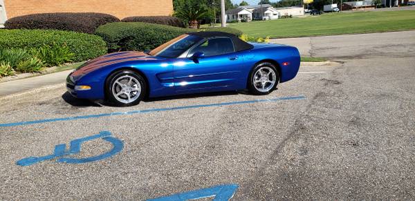 2003 Convertible Corvette Electron Blue 4 Speed Automatic, RWD, LS1 5. for sale in Enterprise, AL