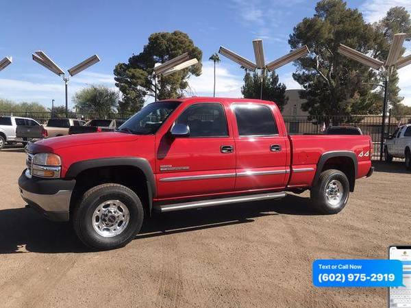 2002 GMC Sierra 2500 HD Crew Cab Short Bed - Call/Text - cars &... for sale in Glendale, AZ – photo 2