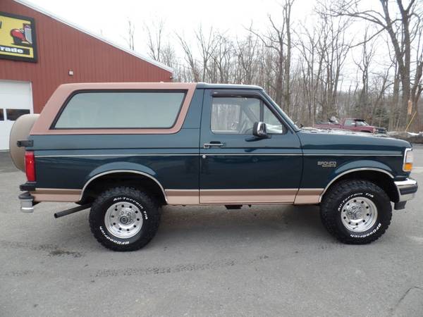 1995 *Ford* *Bronco* *Eddie Bauer 4x4* Deep Forest G for sale in Johnstown , PA – photo 10