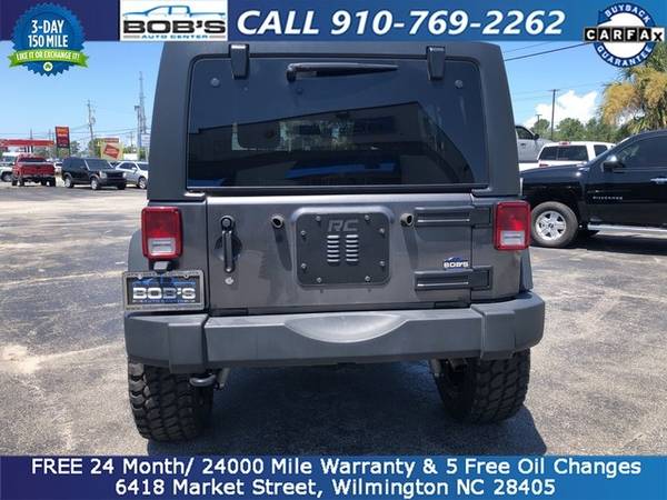 2018 JEEP WRANGLER JK UNLIMITED SPORT S Easy Financing for sale in Wilmington, NC – photo 8