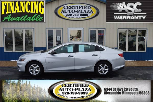 2017 Chevrolet Malibu LS - cars & trucks - by dealer - vehicle... for sale in Alexandria, ND