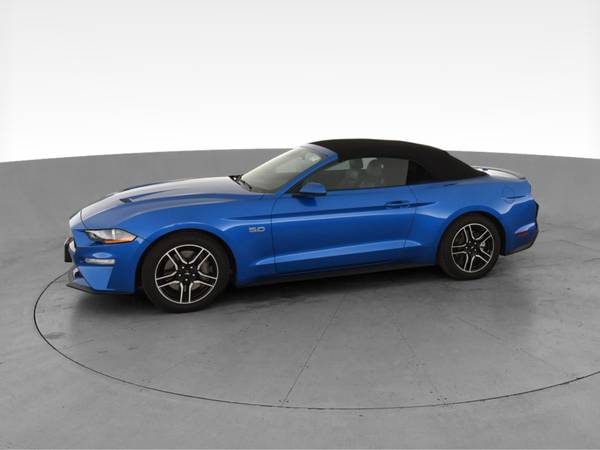 2019 Ford Mustang GT Premium Convertible 2D Convertible Blue -... for sale in Brooklyn, NY – photo 4