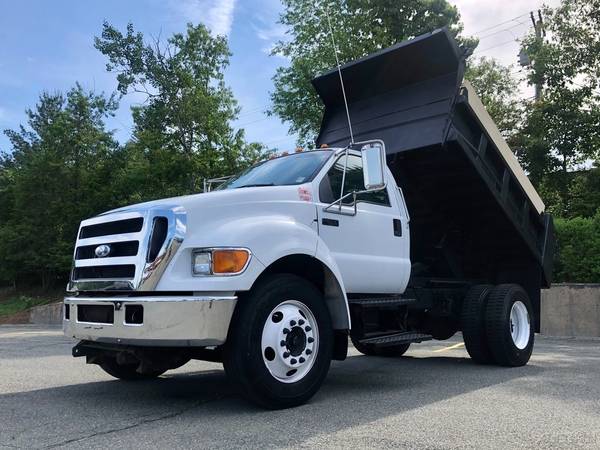 2007 Ford F-650 XLT Dump Truck Diesel 40K Miles New Tires SKU:13692... for sale in Boston, MA – photo 6