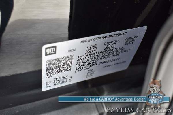 2022 Cadillac Escalade Premium Luxury/4X4/Auto Start/3rd Row for sale in Wasilla, AK – photo 24