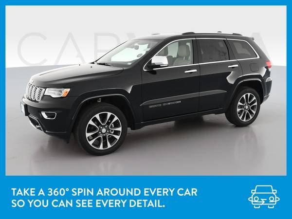 2018 Jeep Grand Cherokee Overland Sport Utility 4D suv Black for sale in Fort Myers, FL – photo 3
