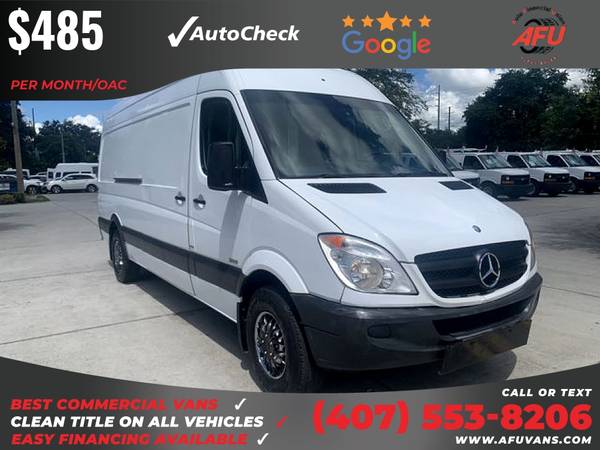 485/mo - 2012 Mercedes-Benz Sprinter 2500 Cargo Extended w170 w 170 for sale in Kissimmee, FL – photo 7