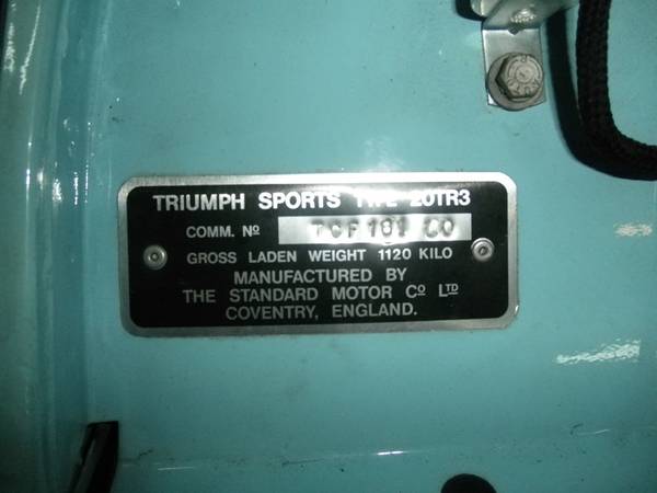 1962 TRIUMPH TR3B ROADSTER - - by dealer - vehicle for sale in Grain Valley, MO – photo 13