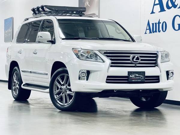 2014 Lexus LX 570 AWD REAR SEAT ENTERTAINMENT 3rd ROW - cars & for sale in Portland, OR