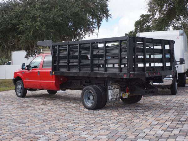 2004 Ford F-550 12 Dump Truck Red - - by dealer for sale in Bradenton, FL – photo 8