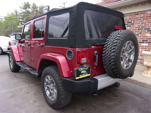 2013 Jeep Wrangler Unlimited Sahara 4WD, 79k Miles, 6-Speed, Very for sale in Franklin, NH – photo 5