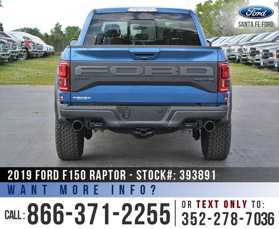 *** 2019 Ford F150 Raptor 4WD *** SAVE Over $4,000 off MSRP! for sale in Alachua, GA – photo 6