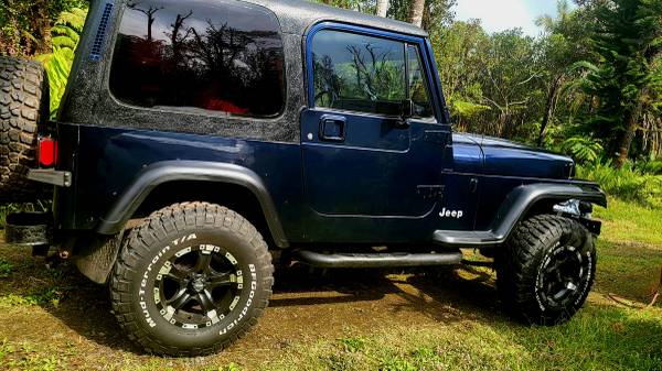 Highly sought after Jeep Wrangler 4x4 for sale in Kurtistown, HI