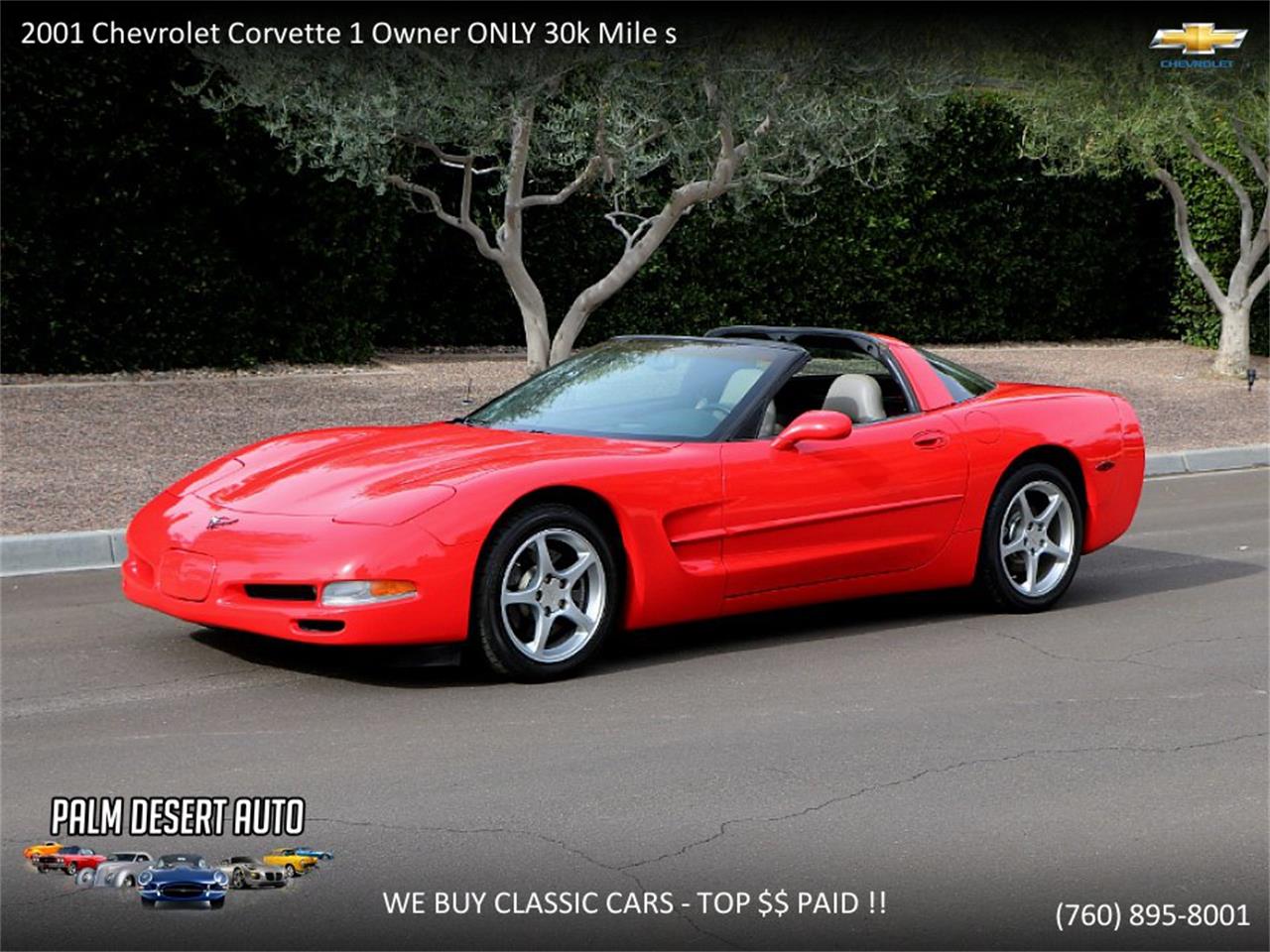 2001 Chevrolet Corvette for sale in Palm Desert , CA – photo 73
