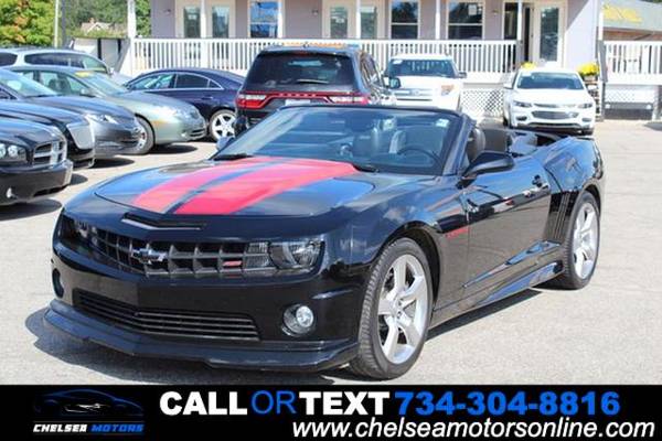 2011 Chevrolet Chevy Camaro SS 2dr Convertible w/2SS for sale in Chelsea, MI