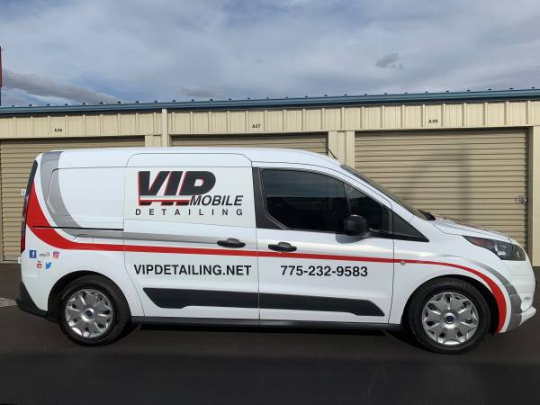 Auto Detailing Van-2015 Ford Transit Connect-32,298 miles for sale in Reno, CA