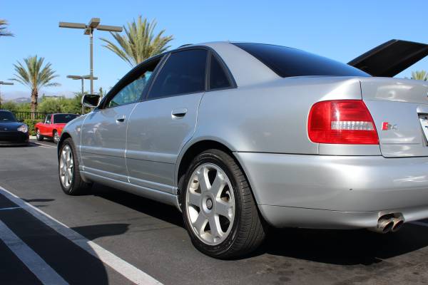 Audi S4 (B5) 2001.5 6spd Crystal Silver - cars & trucks - by owner -... for sale in Murrieta, CA – photo 3