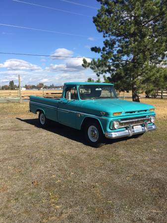1966 Chevy C20 pick up truck - cars & trucks - by owner - vehicle... for sale in Coeur d'Alene, WA – photo 24
